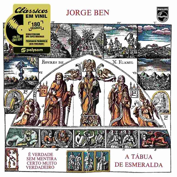 LP Vinil Jorge Ben A Tabua da Esmeralda