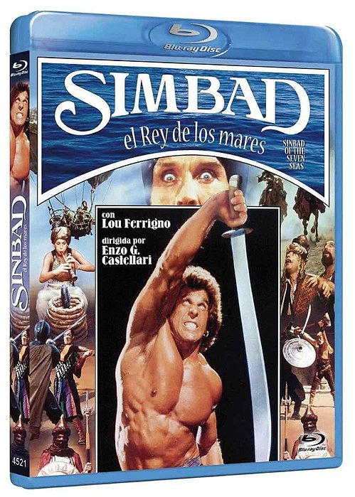Blu-ray Simbad e os Sete Mares (1989)
