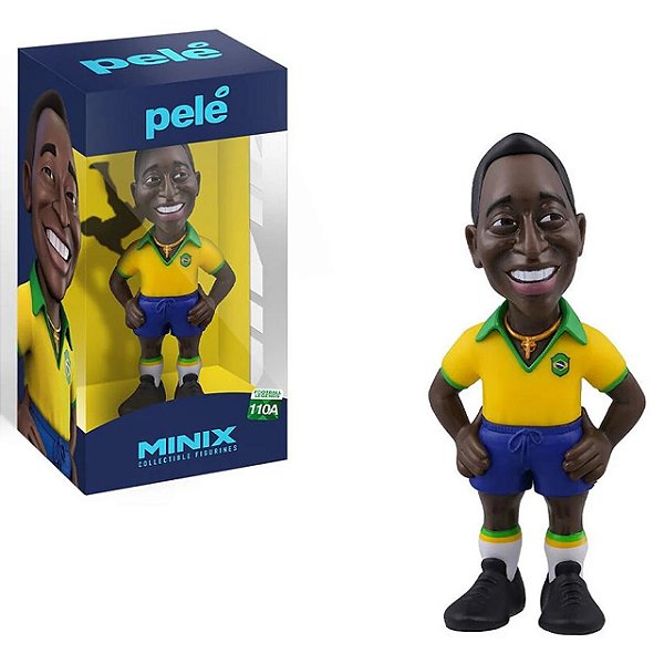 Boneco Minix Pelé Brasil Football Stars 110A