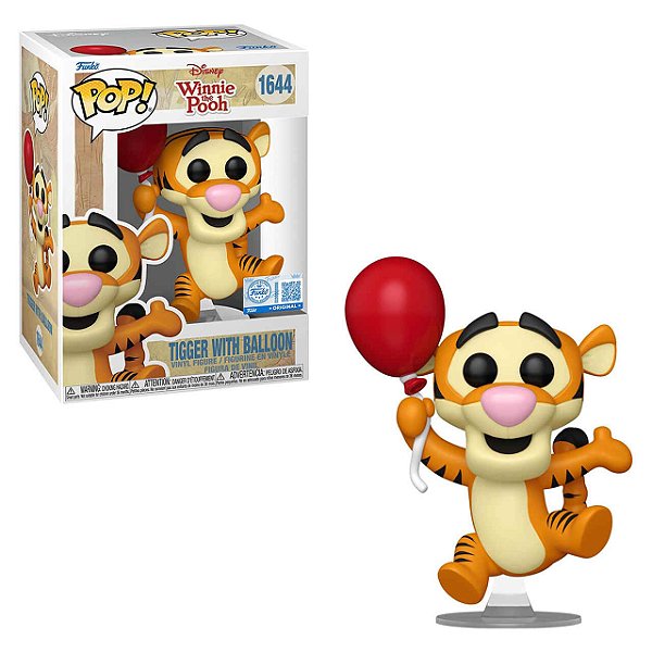 Funko Pop! Disney Ursinho Pooh Tigger With Balloon 1644