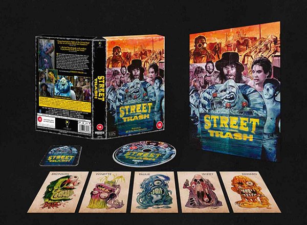 4K UHD VHS Box Street Trash O Lixo das Ruas Limited (Sem PT)