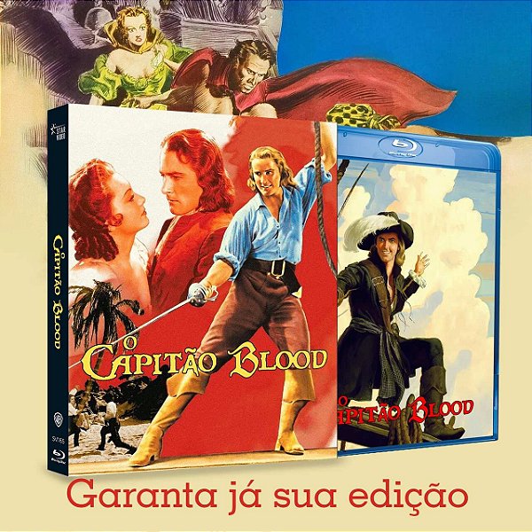 Blu-ray O Capitão Blood (Errol Flynn 1935)
