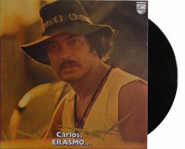 LP Vinil Erasmo Carlos Carlos Erasmo