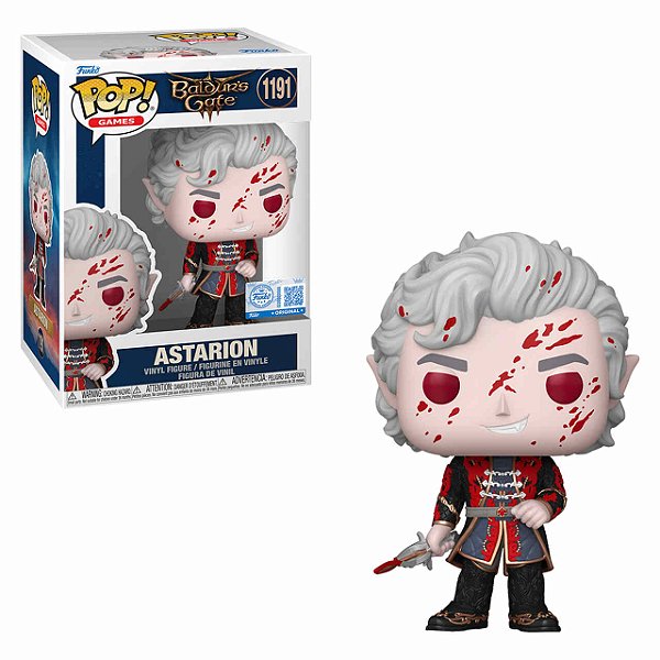 Funko Pop! Games Baldurs Gate Astarion (Sangue) 1191
