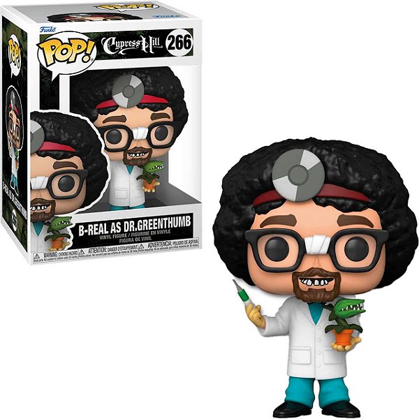 Funko Pop! Rocks Cypress Hill BReal As Dr Greenthumb 266