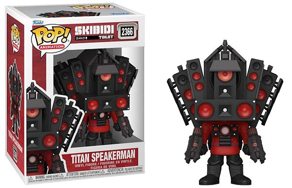 Funko POP! Animation Skibidi Toilet Titan Speakerman 2366