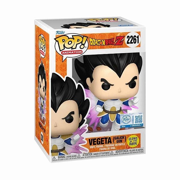 Funko Pop! Dragon Ball Z Vegeta (Galick Gun) (Glows) 2261