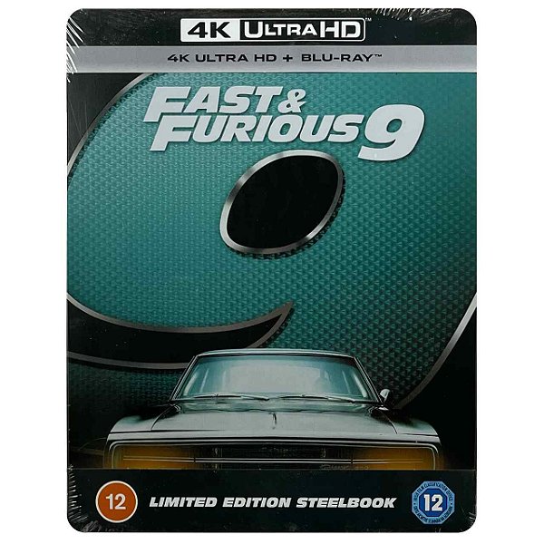 Steelbook 4K UHD Velozes e Furiosos 9 (Sem PT)