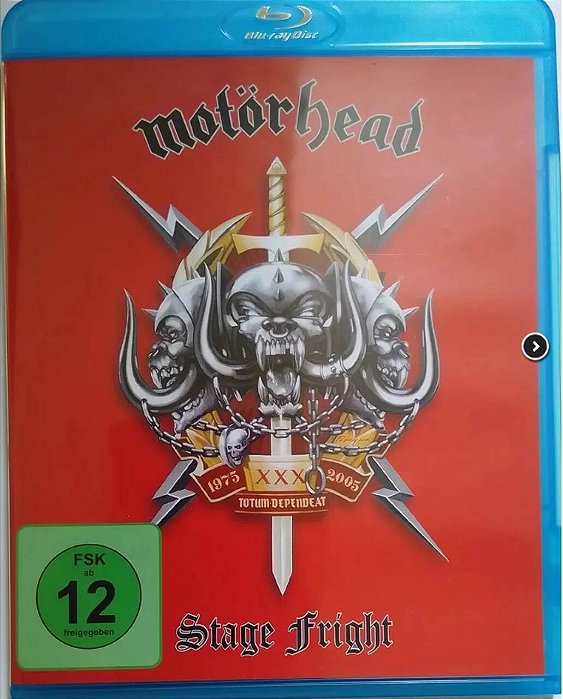 Blu Ray MotorHead Stage Fright