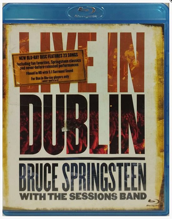 Blu Ray Bruce Springsteen Live In Dublin