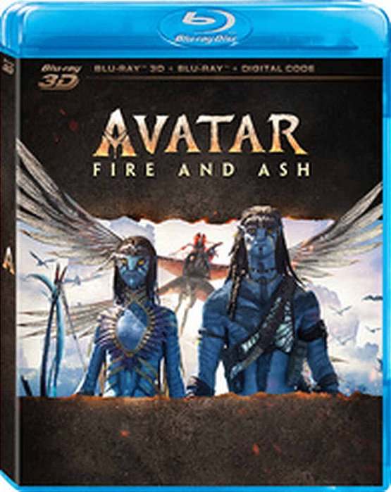 Blu-ray 3D + Blu-Ray Avatar Fogo e Cinzas (SEM PT)