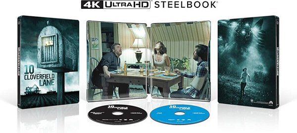 Steelbook 4K UHD Rua Cloverfield 10 Edição Limitada