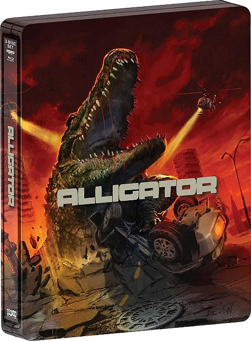 Steelbook 4K UHD Alligator O Jacaré Gigante (Sem PT)