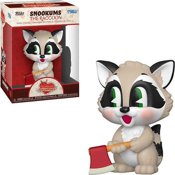 Funko Pop! Paka Paka Villanous Valentines Snookums The Raccoon