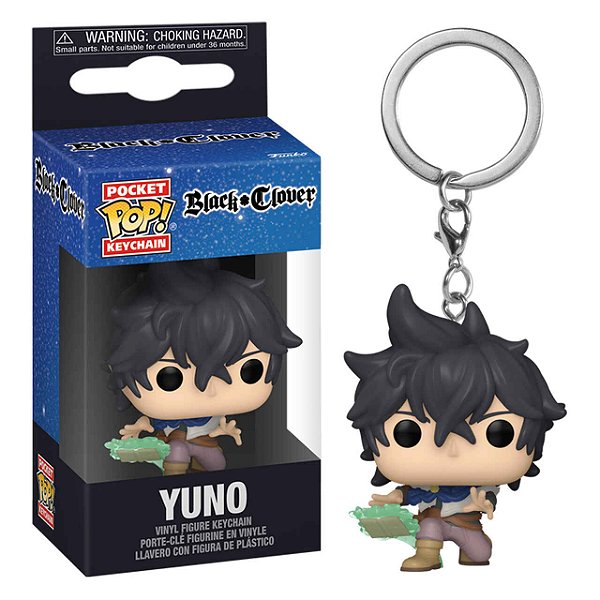 Funko Pop! Chaveiro Keychain Black Clover Yuno