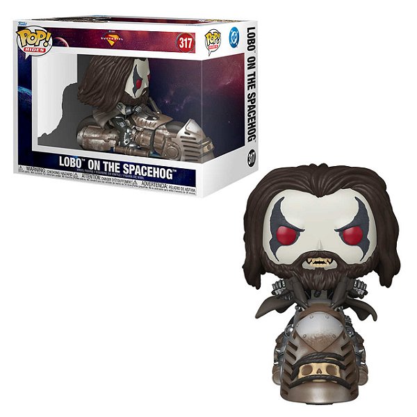 Funko Pop! Rides Supergirl Lobo On Spacehog 317