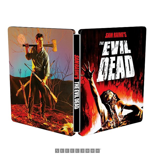 Steelbook 4K Ultra HD + Blu-Ray Uma Noite Alucinante A Morte do Demônio Pré venda 10/08/2026