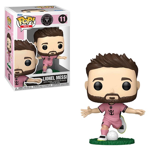 Funko Pop! MLS Inter Miami Futebol Lionel Messi 11