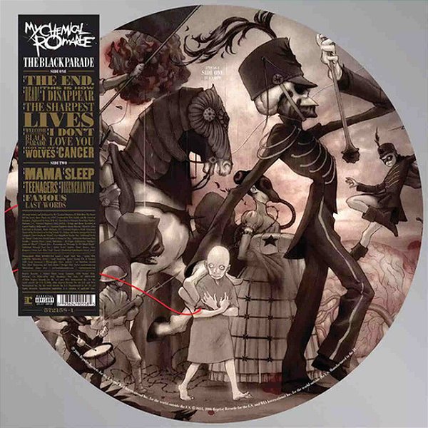 LP Vinil My Chemical Romance Black Parade