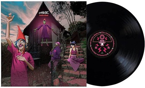 LP Vinil Gorillaz Cracker Island