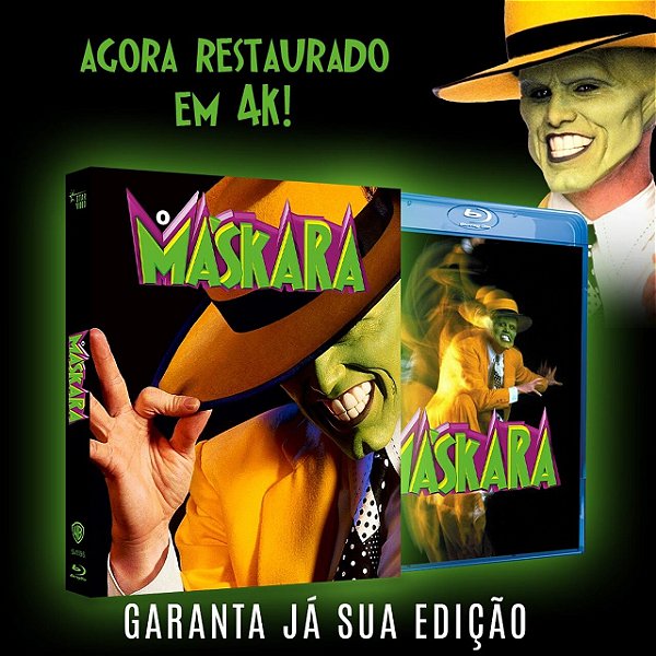 Blu-Ray O Máskara (1994) Jim Carrey