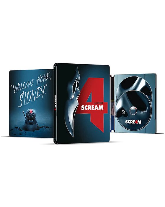 Steelbook 4K Ultra HD + Blu-ray Pânico 4 (Sem PT)