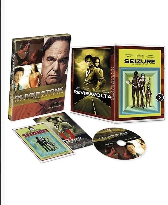 DVD Coleção Oliver Stone Seizure + Reviravolta