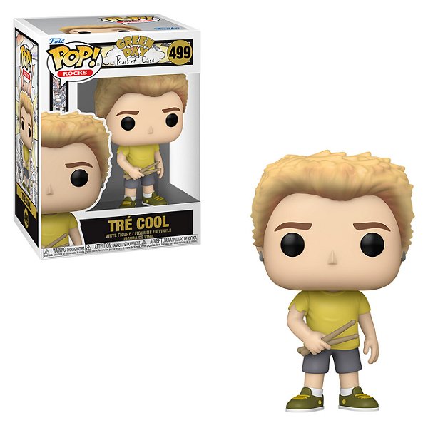 Funko Pop! Rocks Green Day Basket Case Tre Cool 499