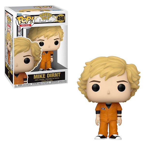 Funko Pop! Rocks Green Day Basket Case Mike Dirnt 498