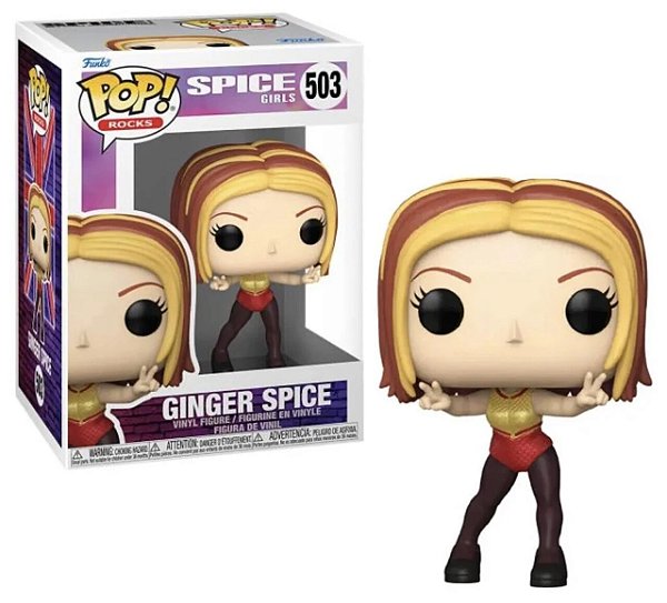 Funko Pop! Rocks Spice Girls Ginger Spice 503