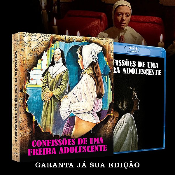 Blu-ray Confissões de uma Freira Adolescente (1977)