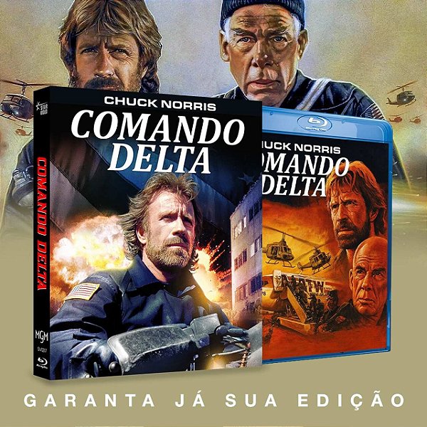 Blu-ray Comando Delta (1986 Chuck Norris) pre venda 17/08