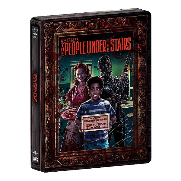 Steelbook 4K UHD + Blu-ray As Criaturas Atras das Paredes (Sem PT)