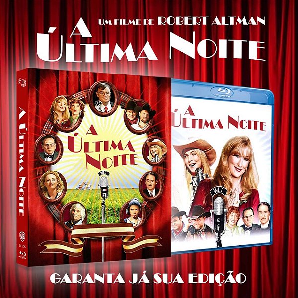 Blu-ray A Última Noite (A Prairie Home Companion) PRE VENDA  27/08