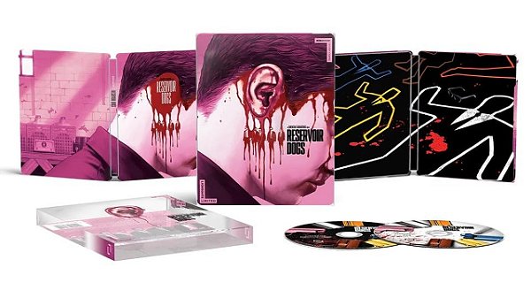 Steelbook 4K UHD + Blu-ray Cães de Aluguel (Sem PT)