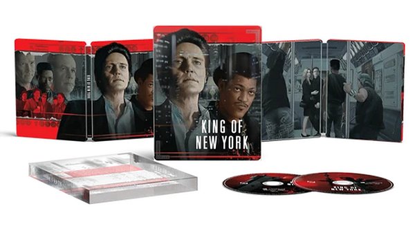 Steelbook 4K UHD + Blu-ray O Rei de Nova York (Sem PT)