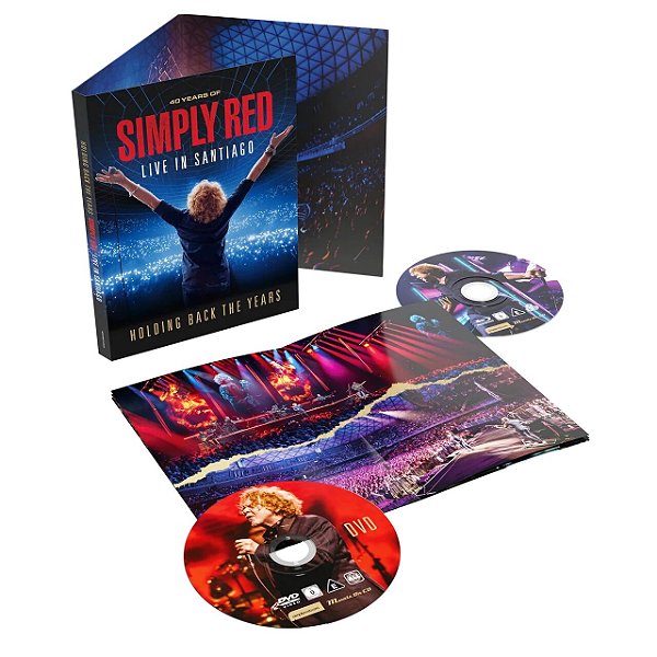 Blu-Ray + DVD Simply Red Live In Santiago