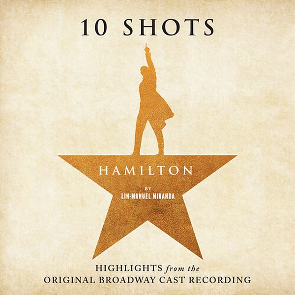 LP Vinil Daveed Diggs & Christopher Jackson Hamilton 10 Shots