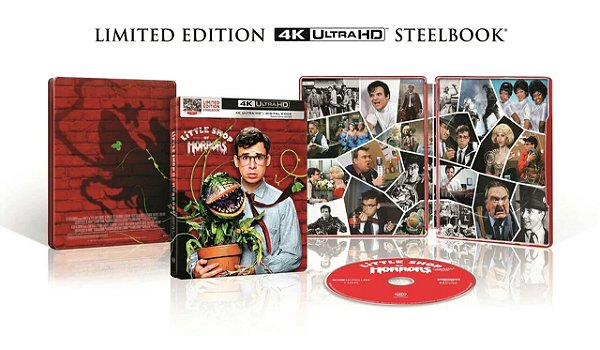 Steelbook 4K Ultra HD A Pequena Loja dos Horrores (sem pt) pre venda  29/10/26