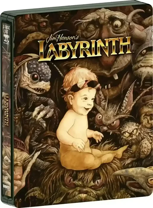 Steelbook 4K UHD Labirinto A Magia do Tempo (Sem PT)