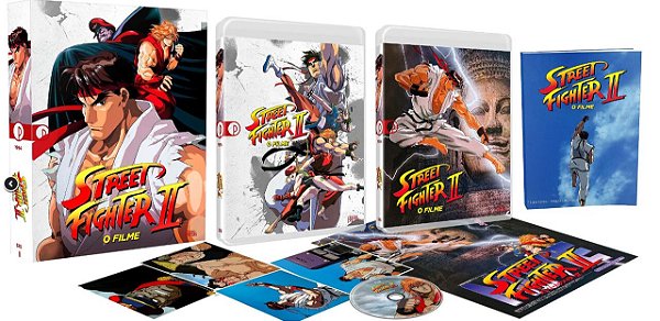 Blu-ray Street Fighter 2 O Filme Edição de Colecionador