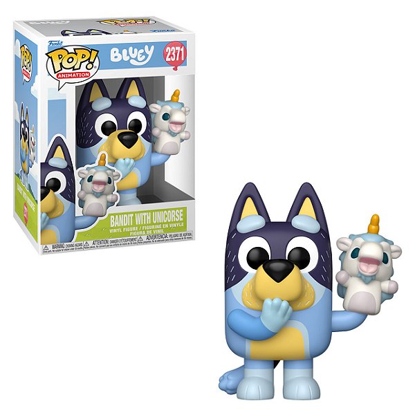 Funko Pop! Animation Bluey Bandit With Unicorse 2371