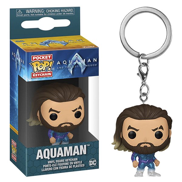 Funko Pop! Chaveiro Keychain Dc Aquaman Lost Kingdom Aquaman