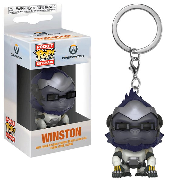 Funko Pop! Chaveiro Keychain Overwatch Winston