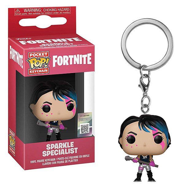 Funko Pop! Chaveiro Keychain Fortnite Sparkle Specialist