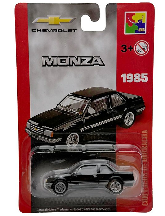 Carro Miniatura Chevrolet Metal Monza Preto 1985