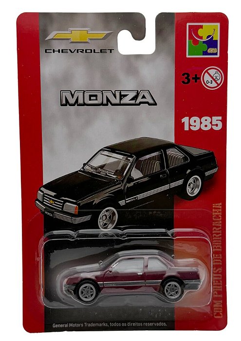 Carro Miniatura Chevrolet Metal Monza Vinho 1985