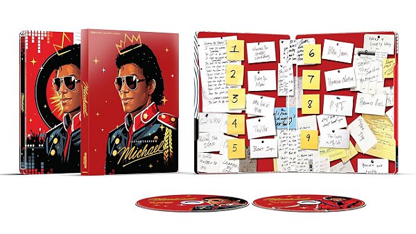 Steelbook 4K Ultra HD Michael Jackson (Sem PT)