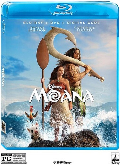 Blu-Ray Moana (2026) (sem pt)  Pré venda 15/11/2026