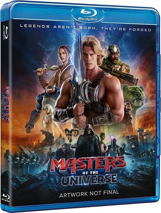 Blu-Ray Mestres do Universo (sem pt) Pre Venda entrega a partir 20/11/26